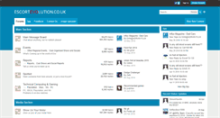 Desktop Screenshot of escortevolution.co.uk